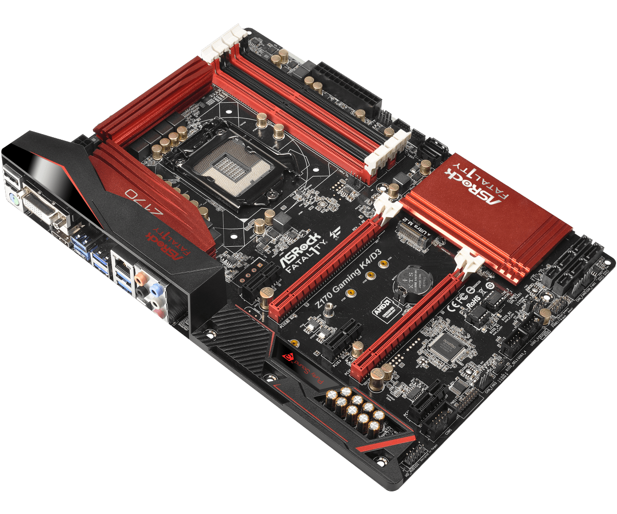 Asrock Fatal1ty Z170 Gaming K4/D3 - Motherboard Specifications On